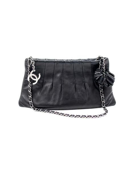 pochette nera chanel|Chanel handbags online.